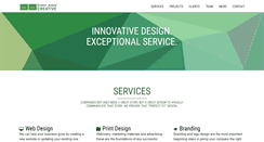 Desktop Screenshot of greenjeanscreative.com